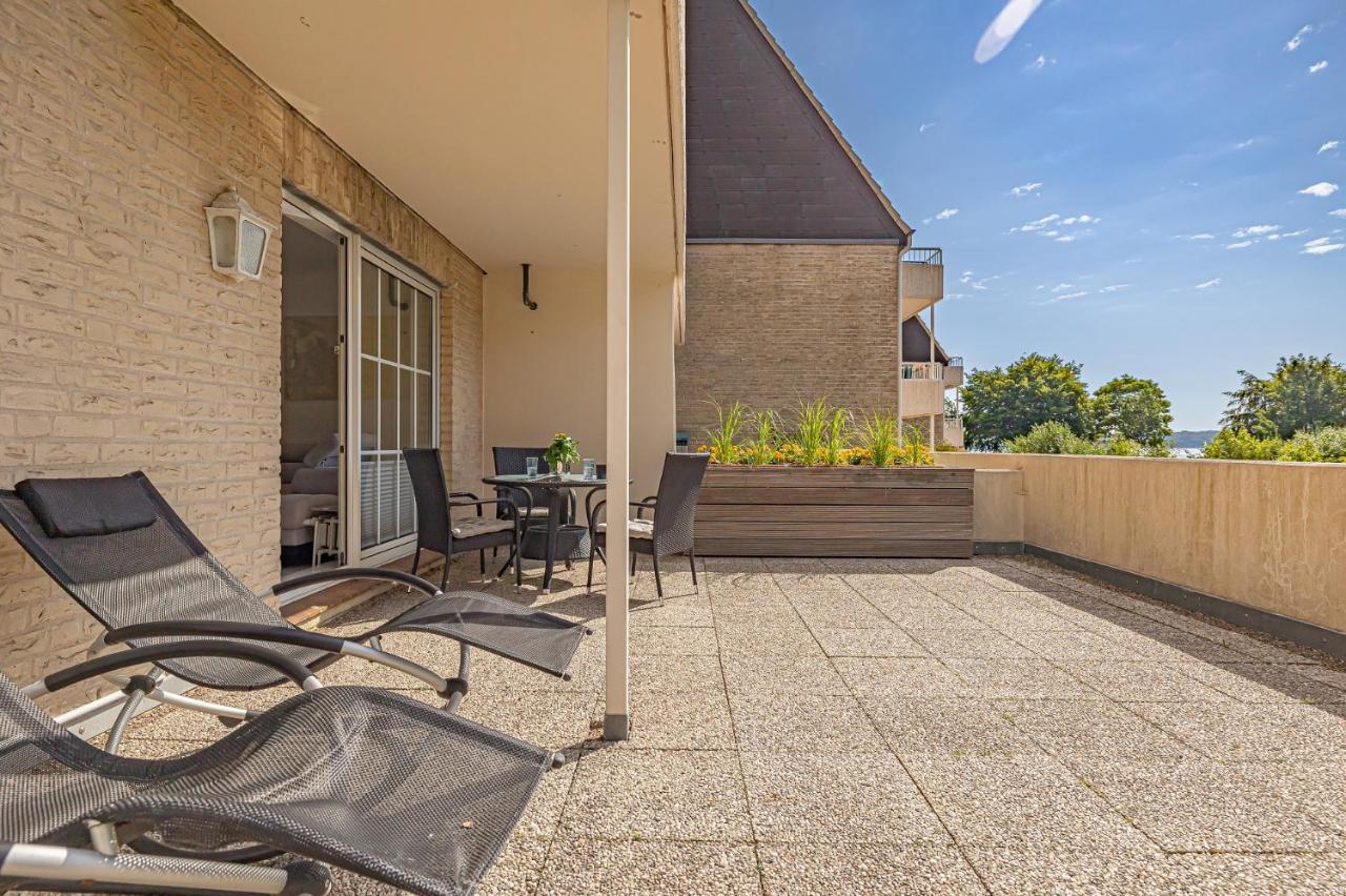 Fewo1846 - Strandresidenz Wassersleben Meeresbrise App 685 - Komfortables Apartment Mit Balkon Und Meerblick Harrislee Bagian luar foto